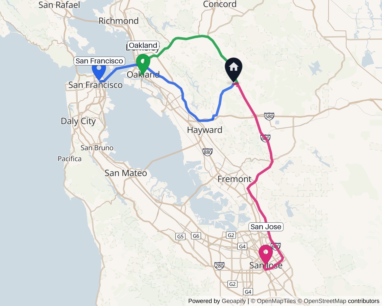 Commute map